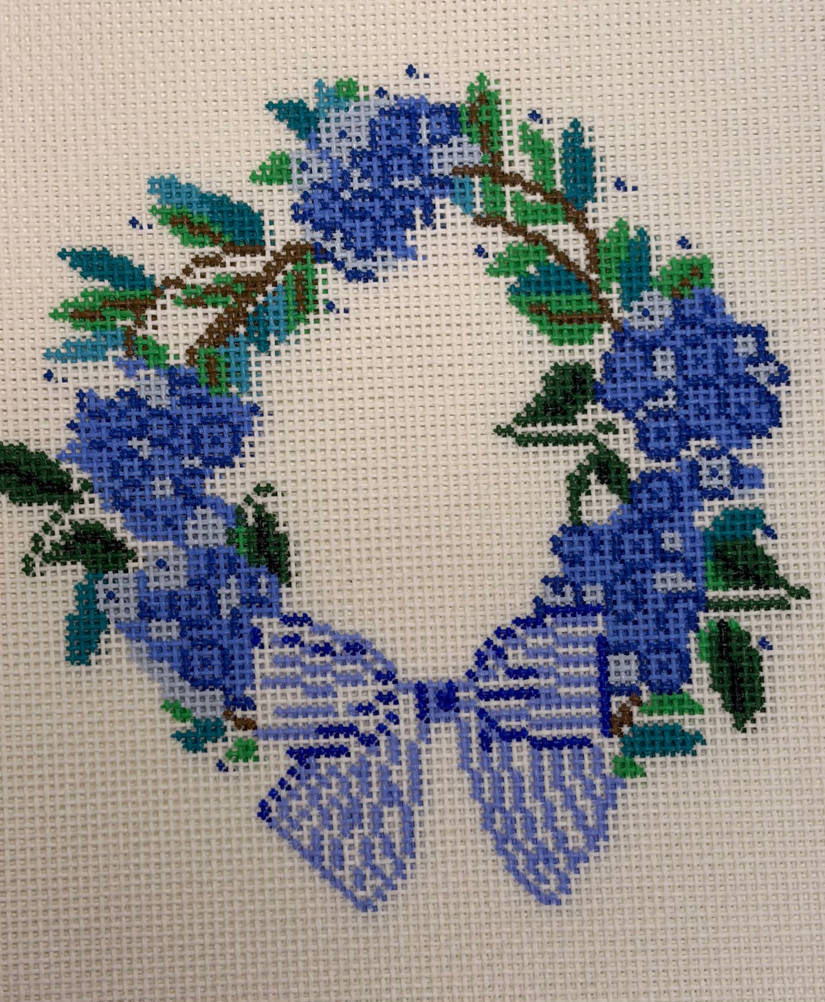 Blue Wreath