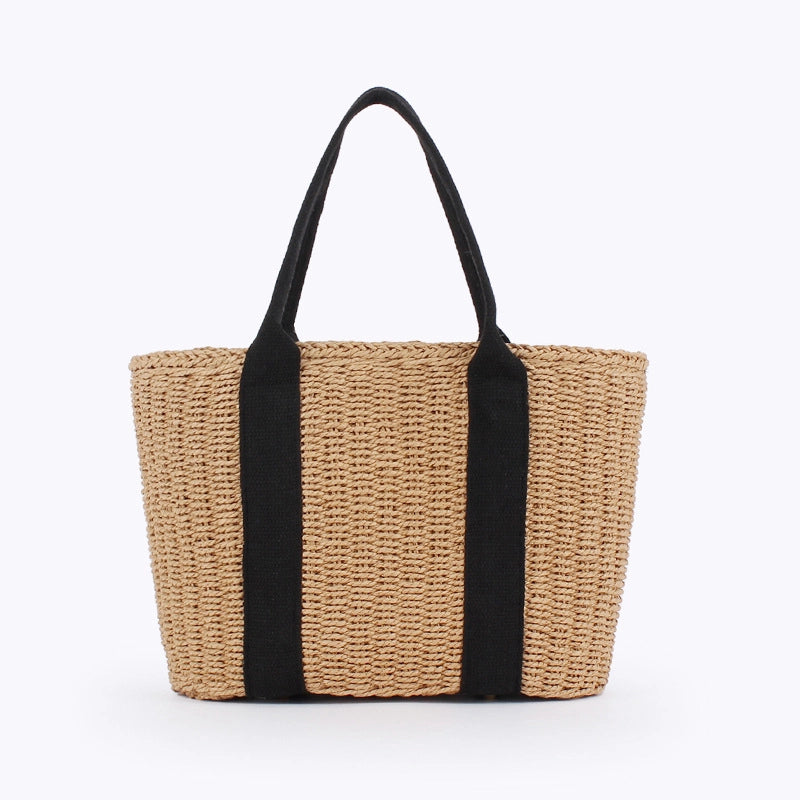 Tan Wicker Bag