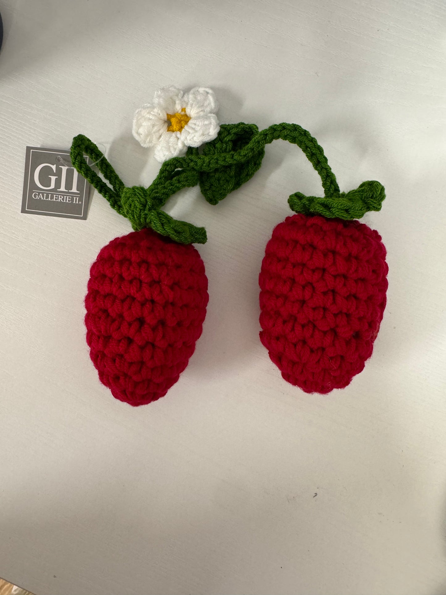 Small Hanging Strawberries