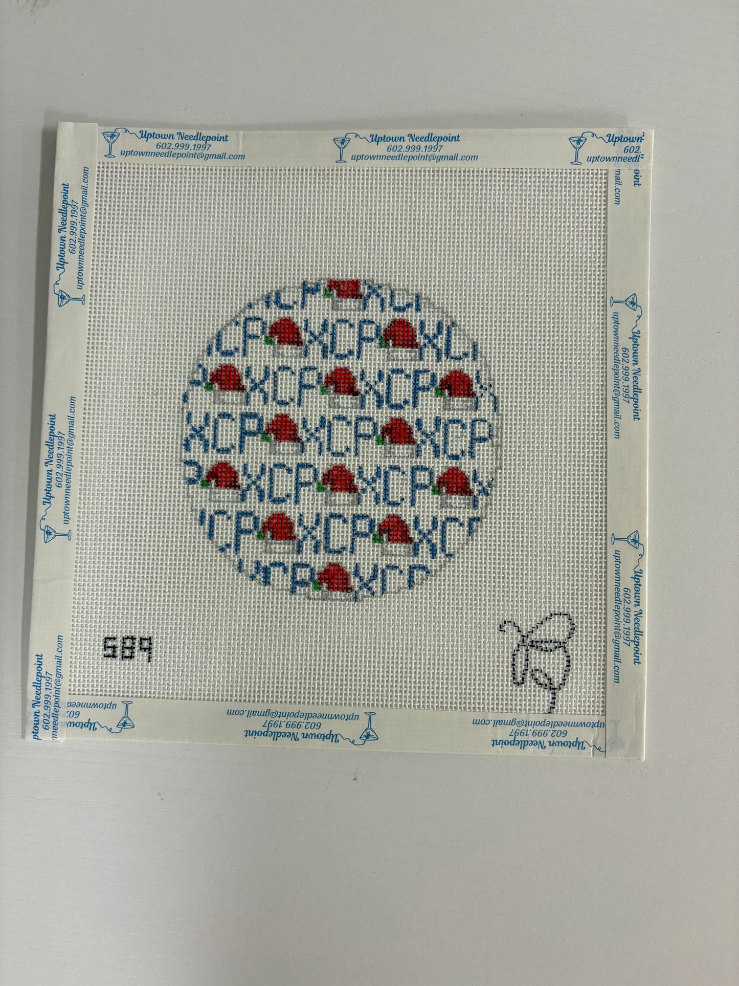 XCP Santa Hat Round