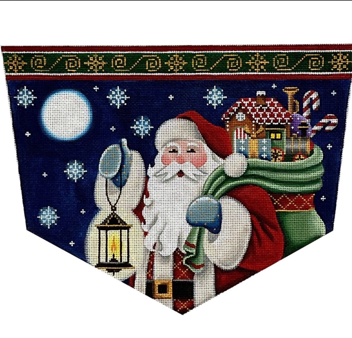 Royal Santa Stocking Cuff