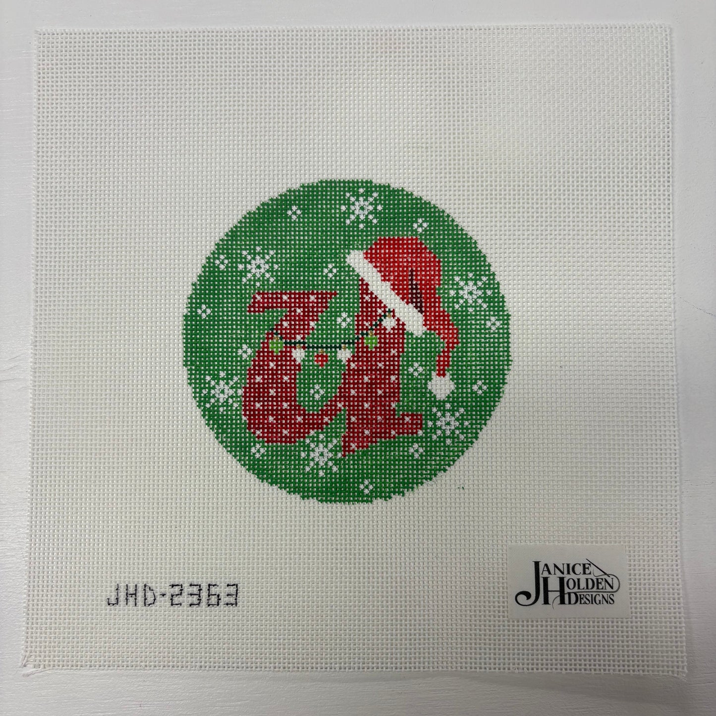 U Santa Hat Ornament