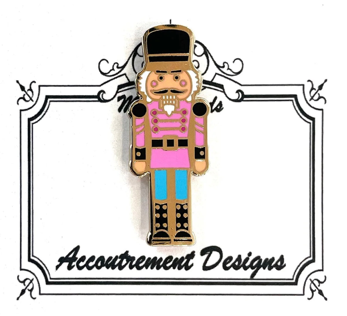 NEEDLE MINDER: NUTCRACKER WITH BLUE PANTS