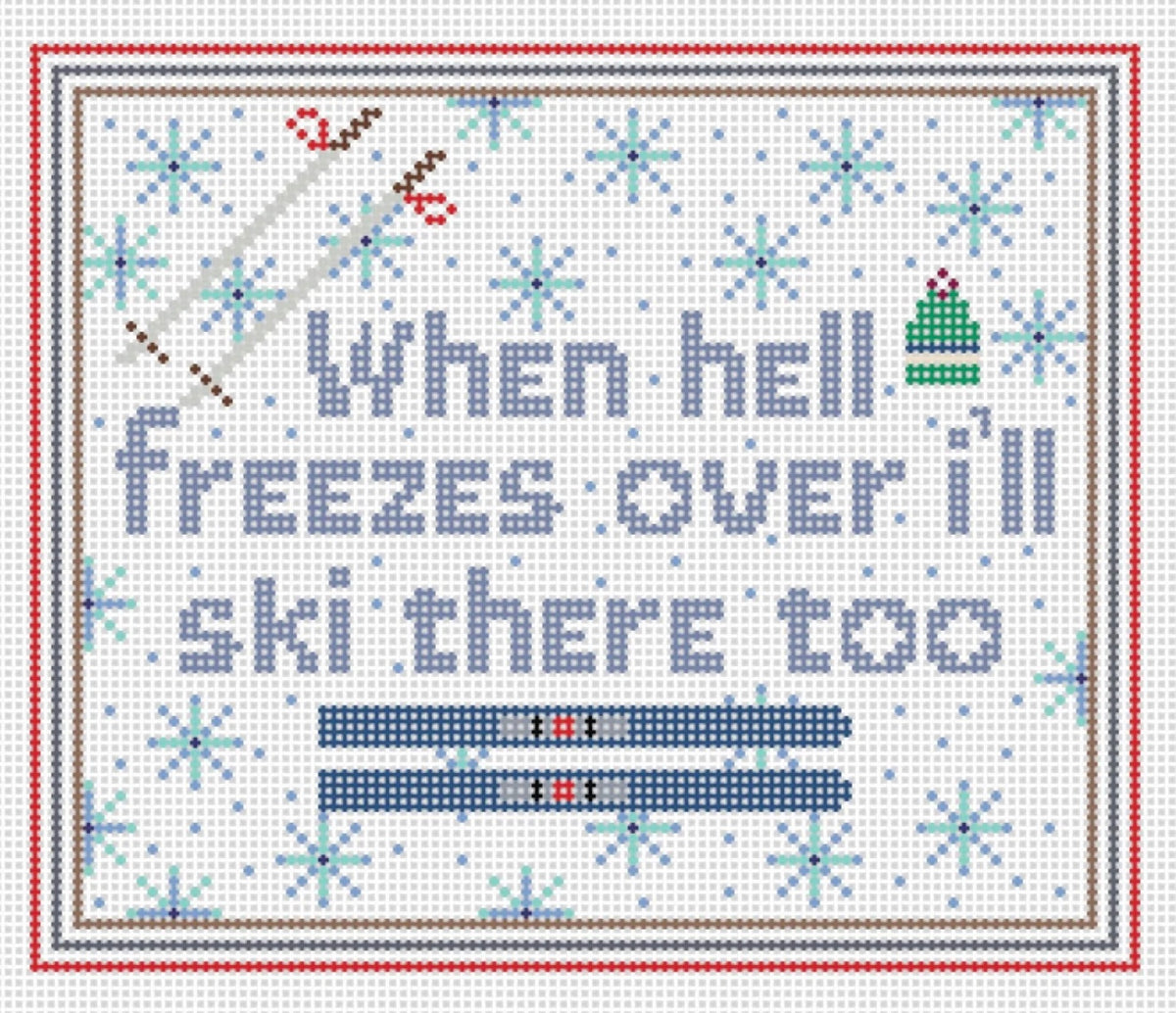 Skiing in Hell