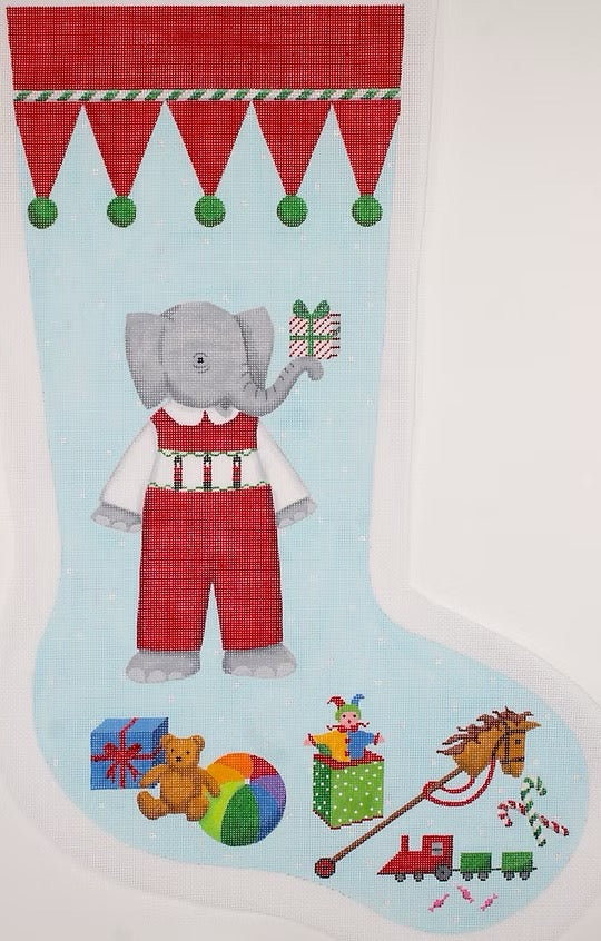 ELEPHANT STOCKING- BOY