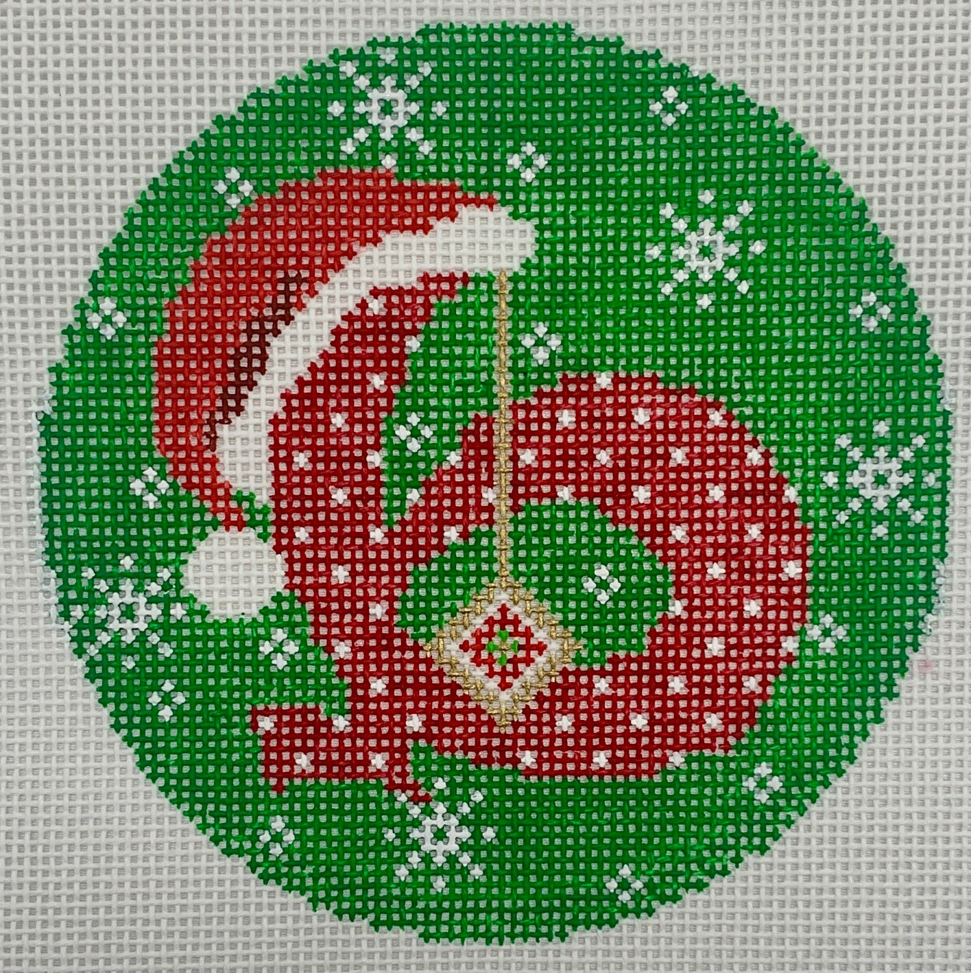 b Santa Hat Ornament