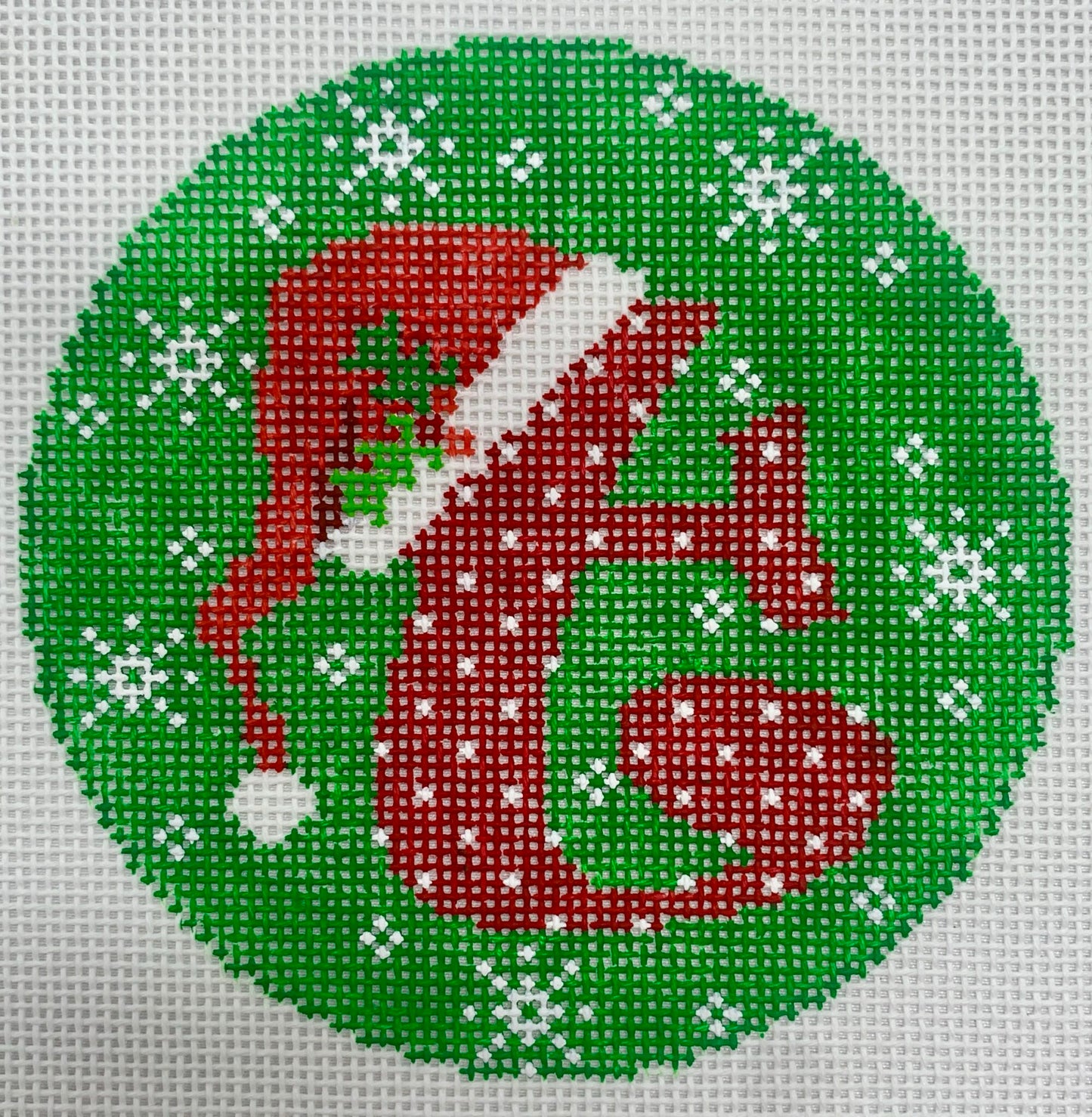 T Santa Hat Ornament