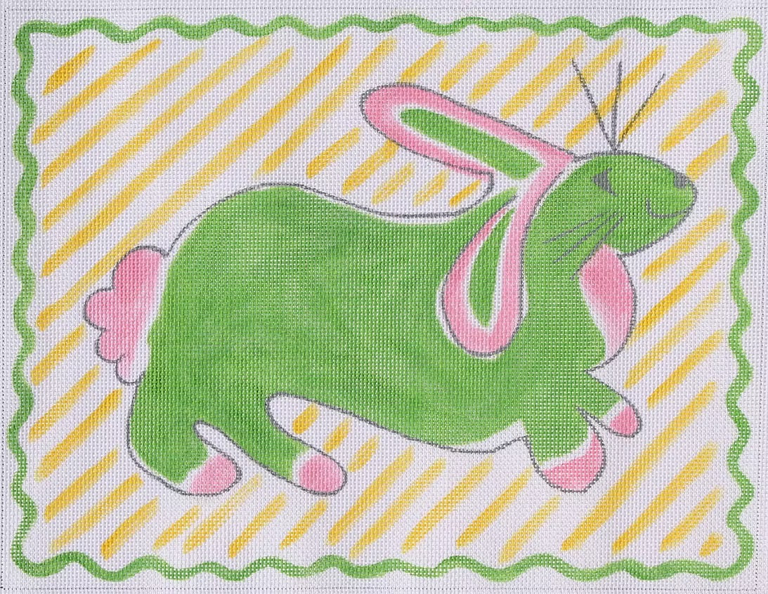PINK & GREEN RABBIT