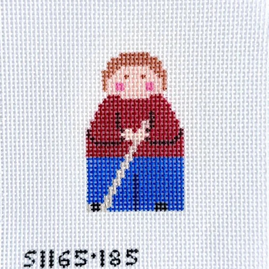 Hockey STITCH IT ANGEL- Red