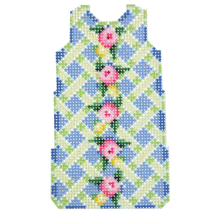Lime Lattice Rosebud Shift