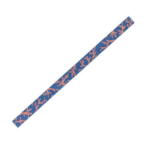 Red Coral on Navy Sunglass strap