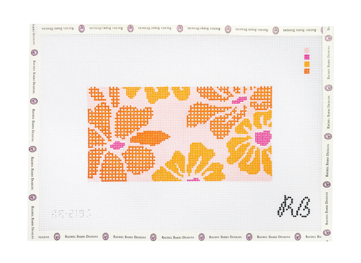 Gingham Blooms - Sherbert