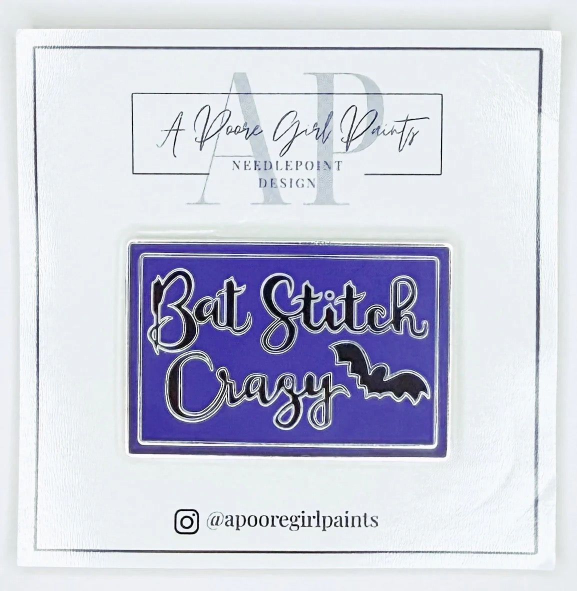 Bat Stitch Crazy Needle Minder