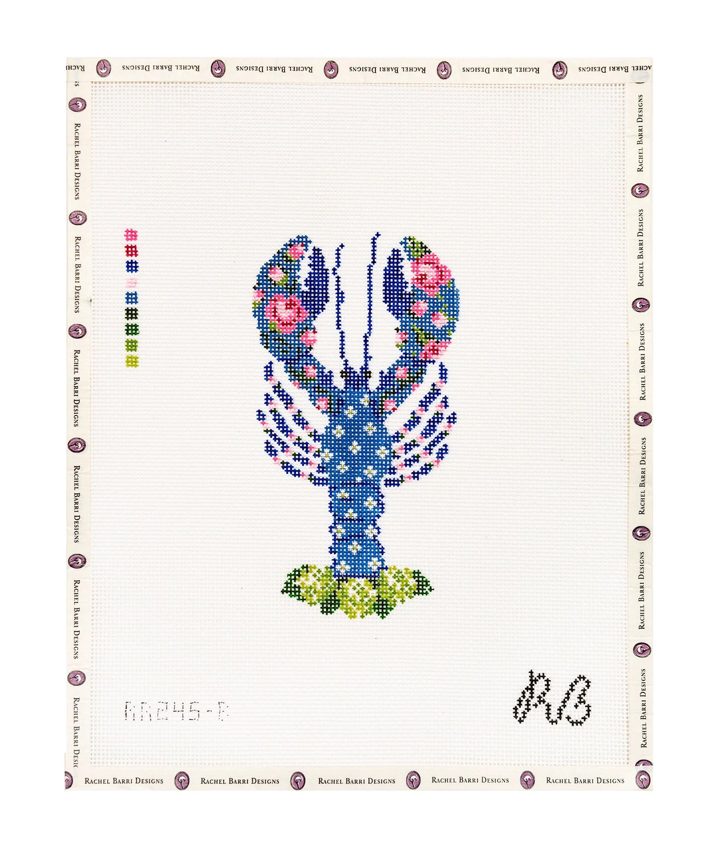 Floral Lobster (Blue)
