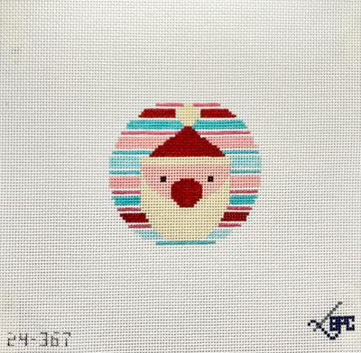Santa with Stripes