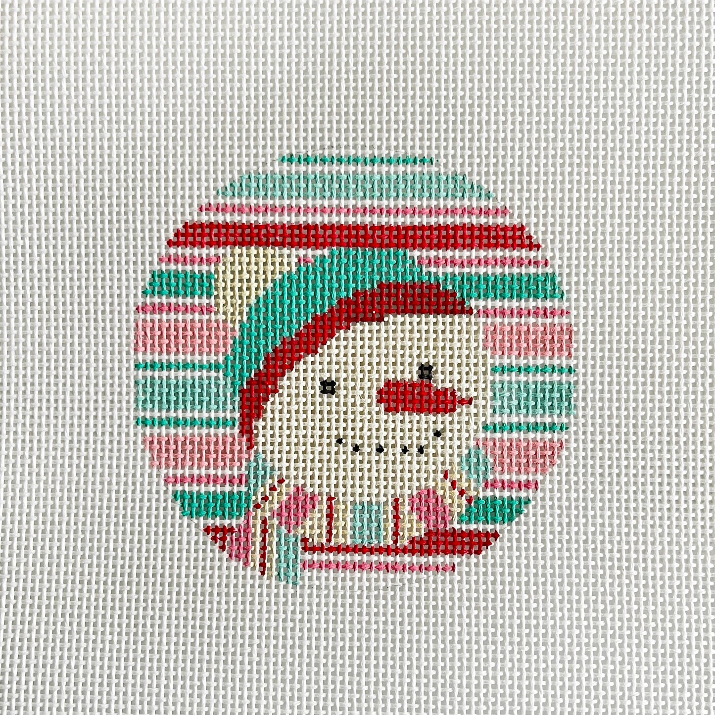 Snowman w/ Stripes