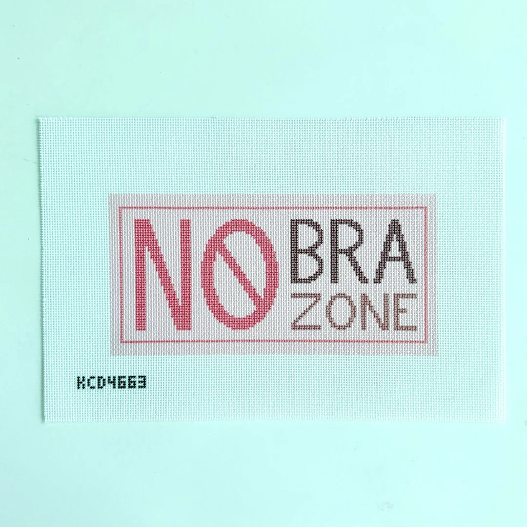 No Bra Zone Printed