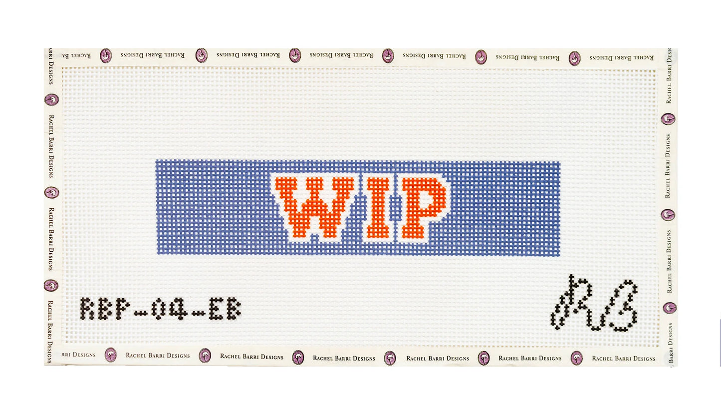 Blue/Orange WIP Fob