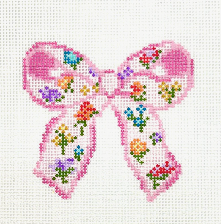 FLORAL BOW- PINK