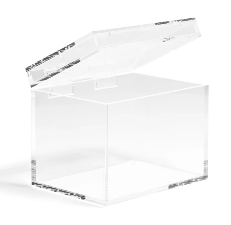 5x7" Hinge Top Acrylic Box