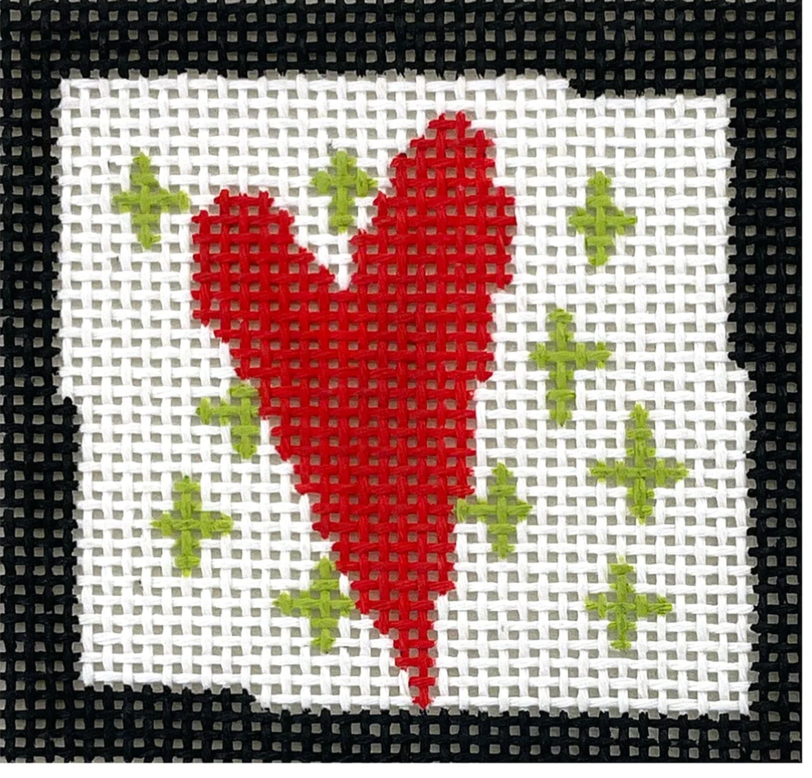 Heart with crosses