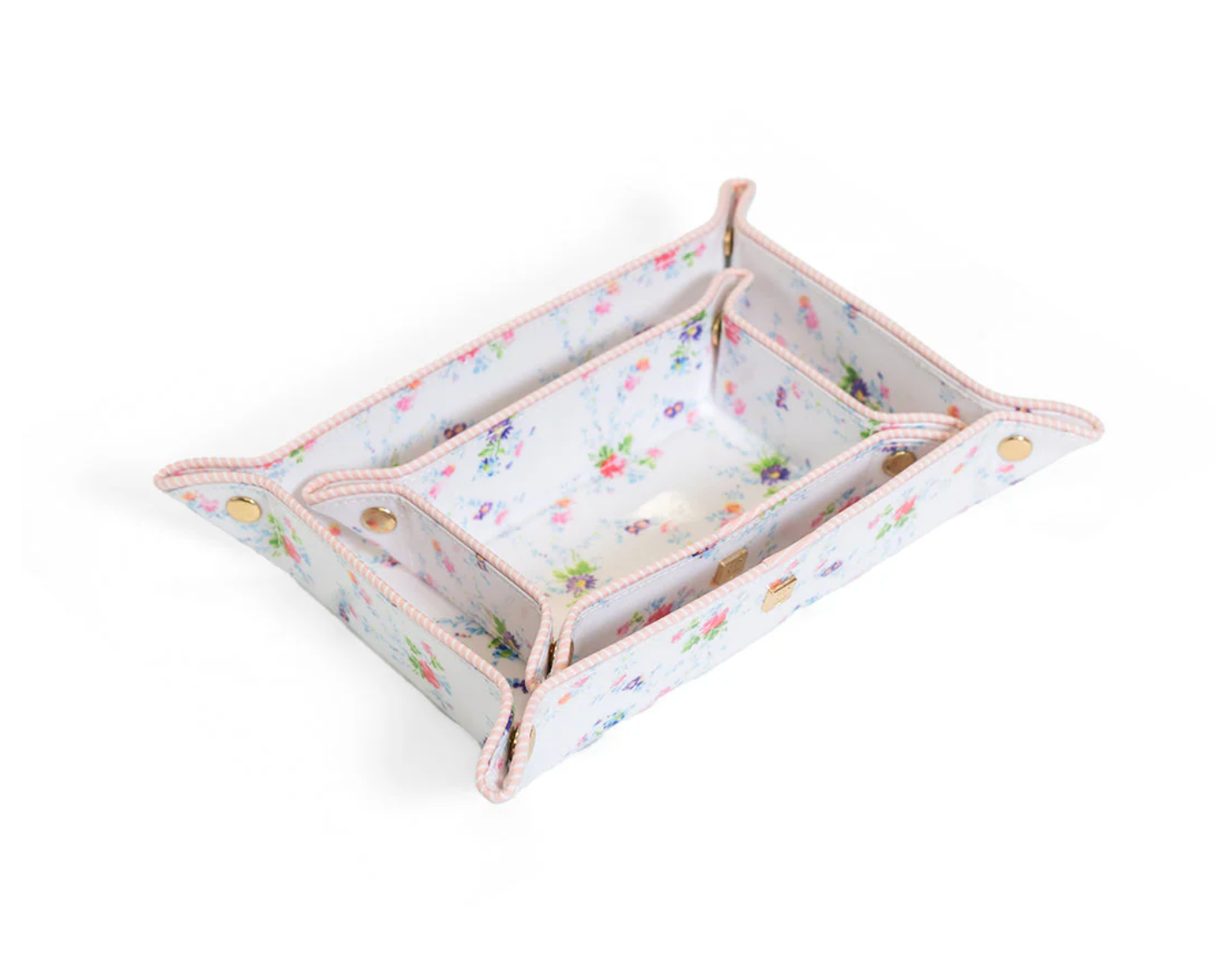 Multi Floral Tray Set