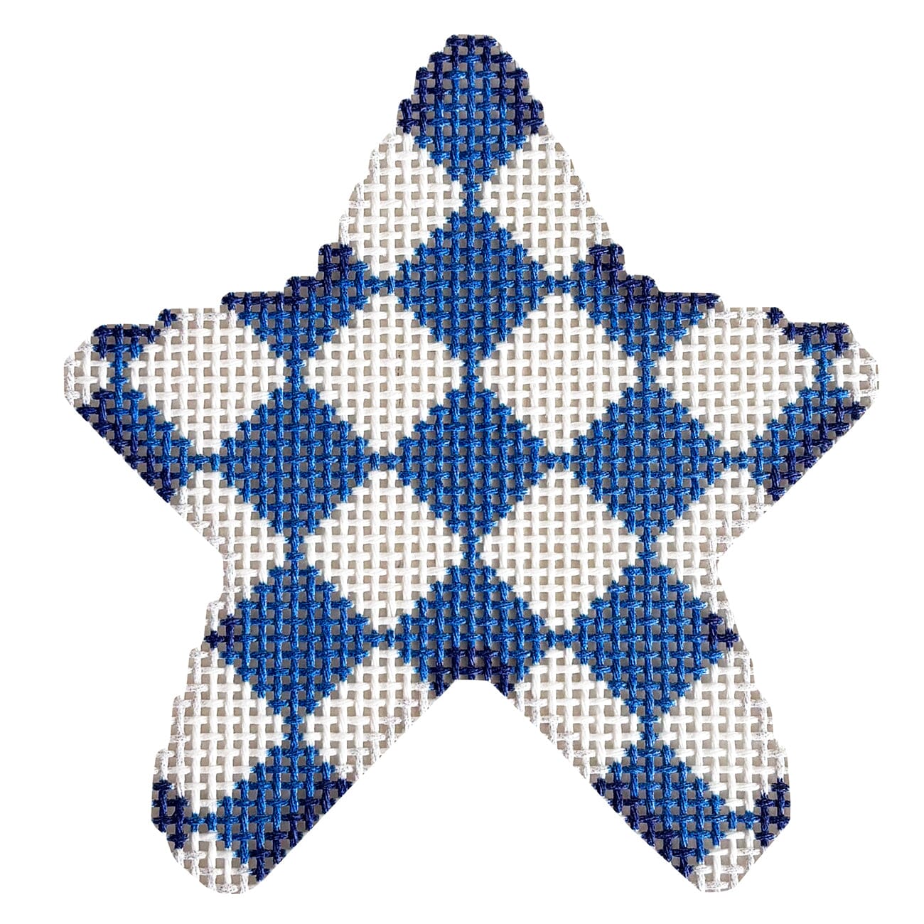 Blue Harlequin Star