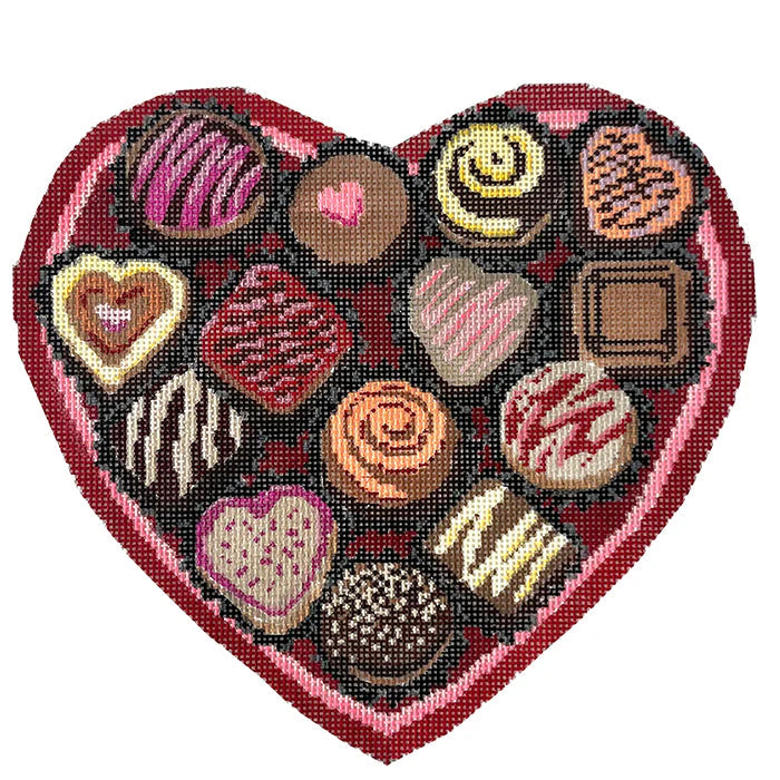 Chocolate Heart Box