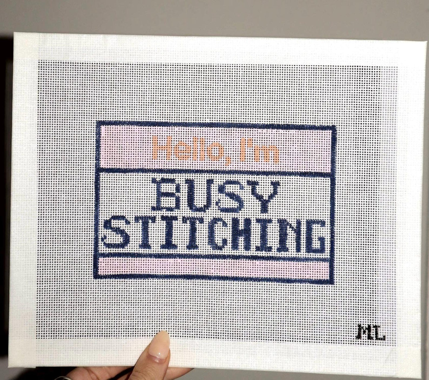 Hello, I'm Busy Stitching