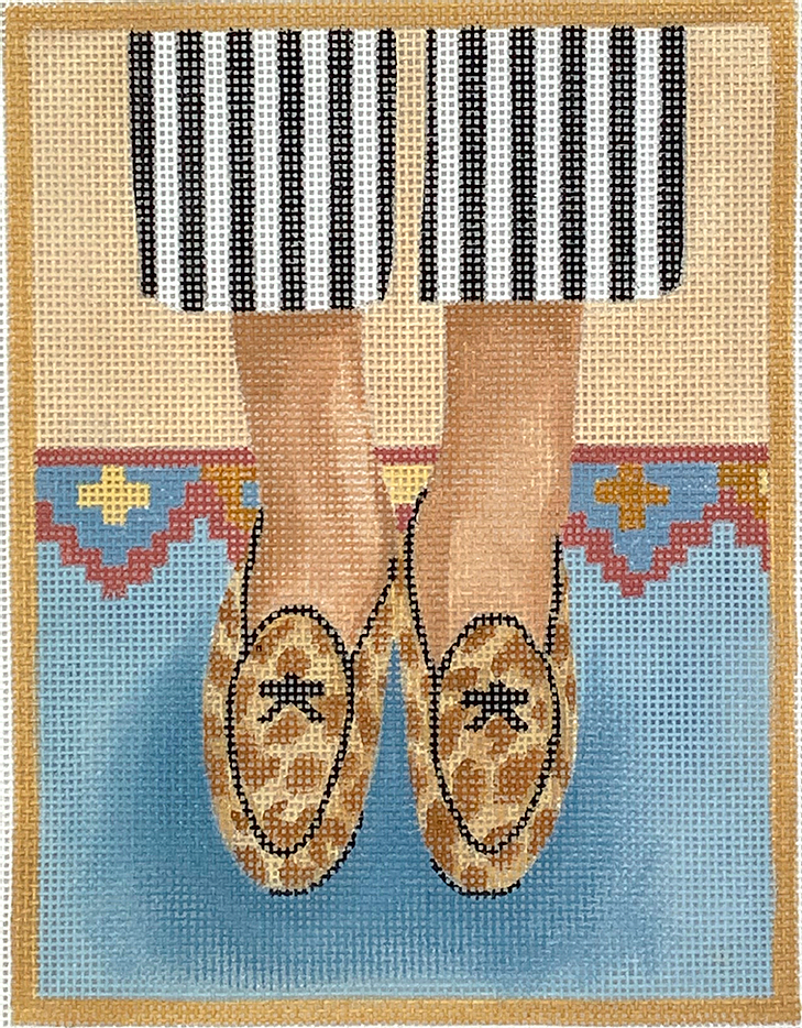 HERE'S LOOKING AT SHOE- ANIMAL PRINT LOAFERS
