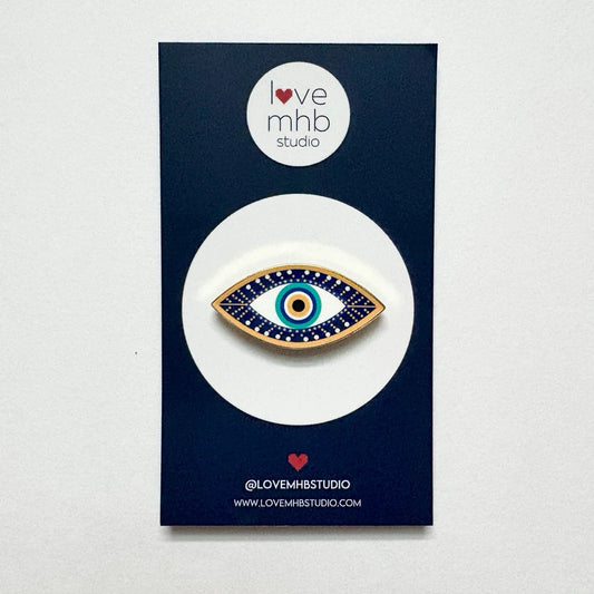Evil Eye Pattern Needle Minder