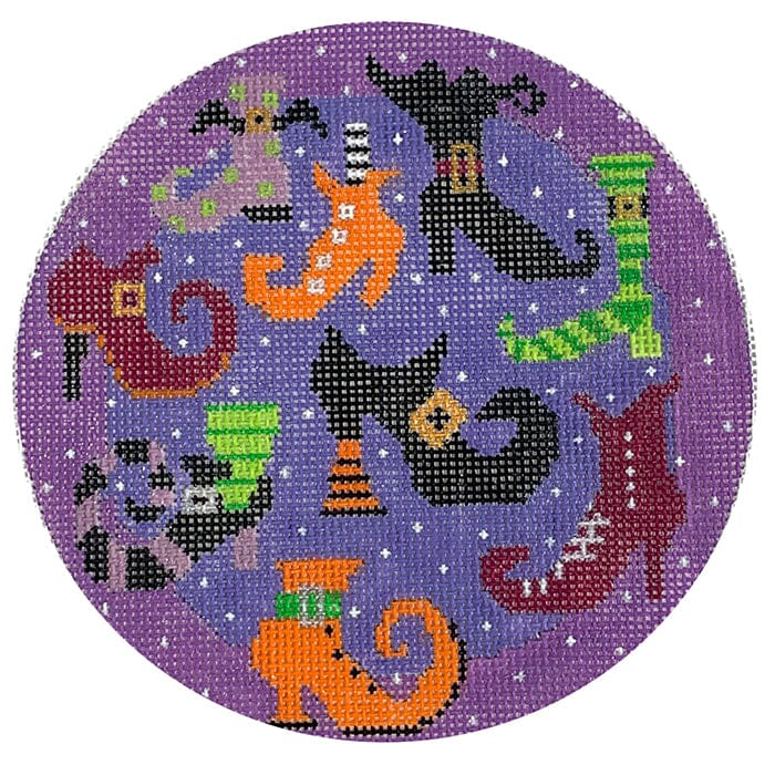 NINE COLORFUL WITCH BOOTS