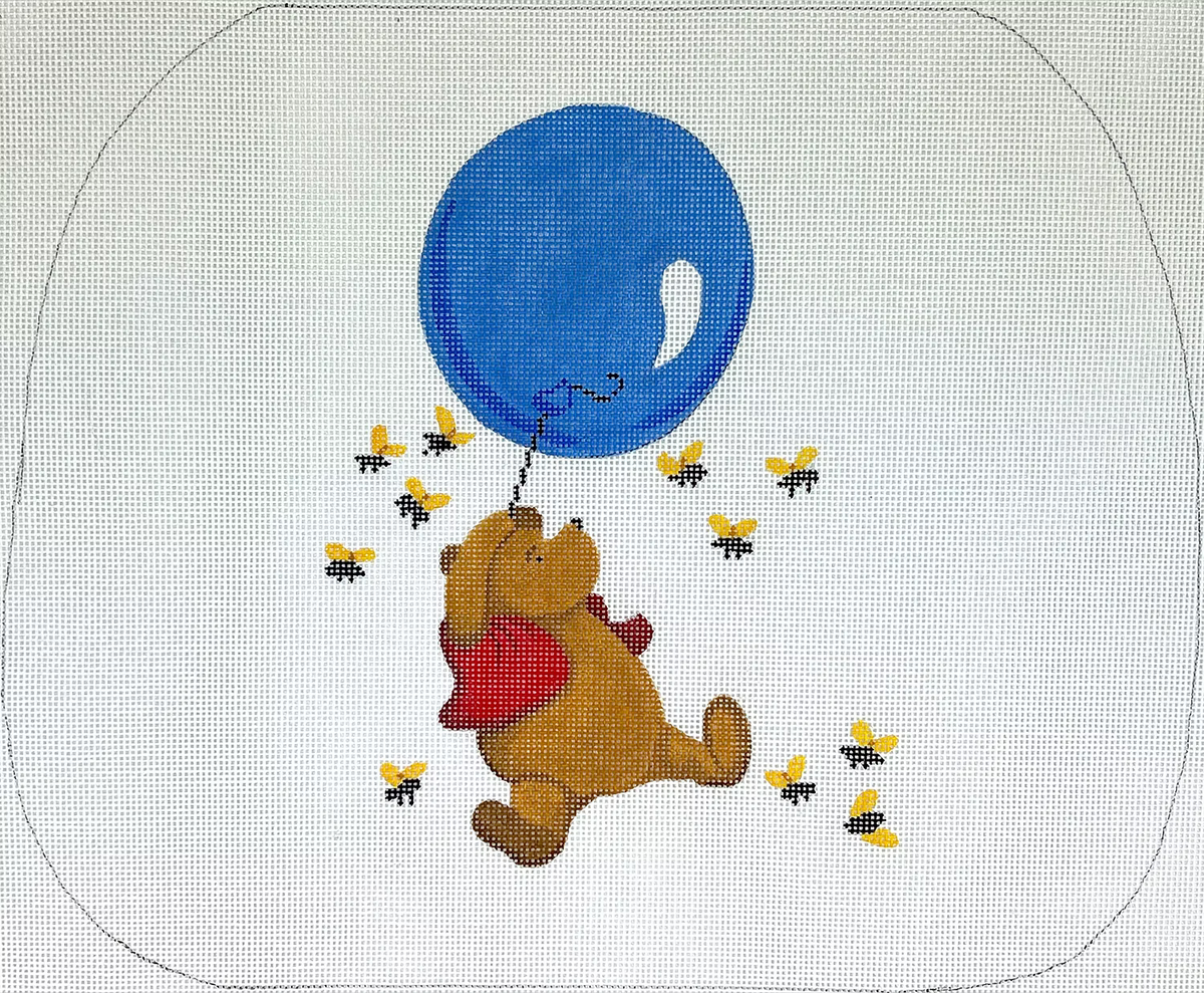 WINNIE THE POOH W/ BALLOONS & BEES