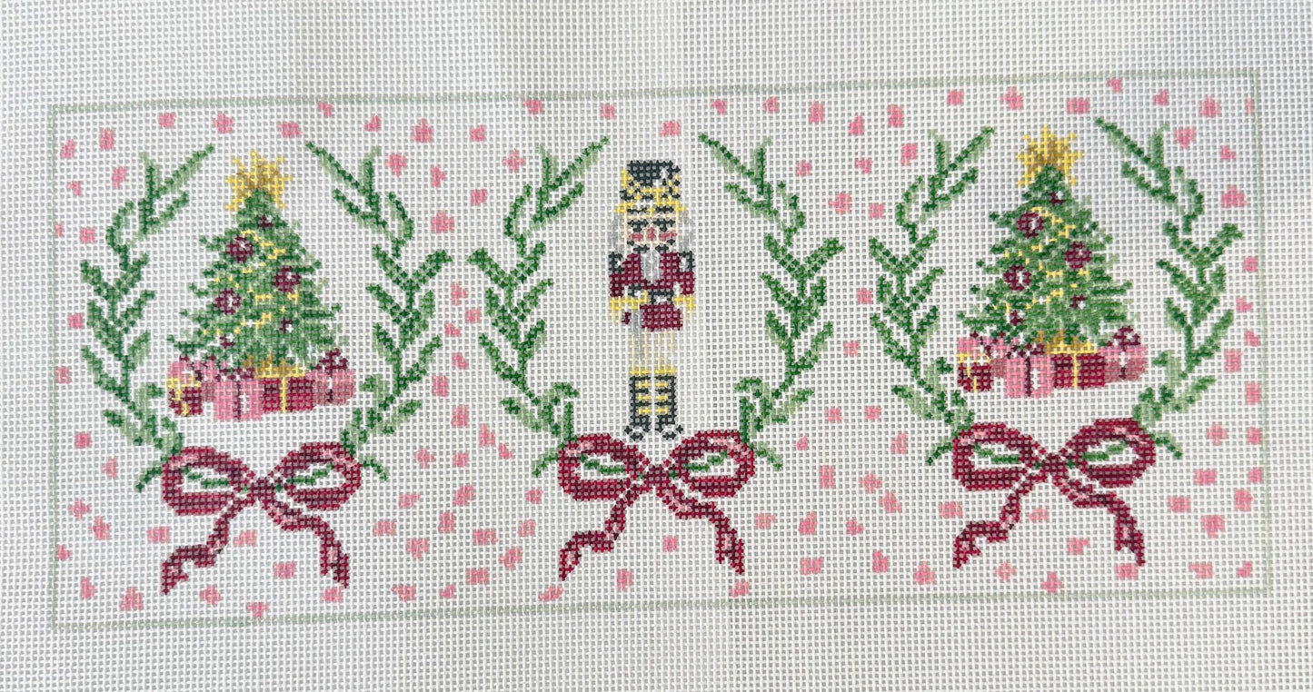 Nutcracker & Trees Pillow