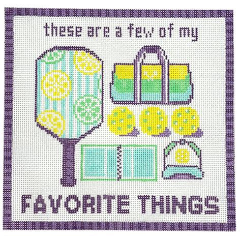 FAVORITE THINGS- PICKLEBALL