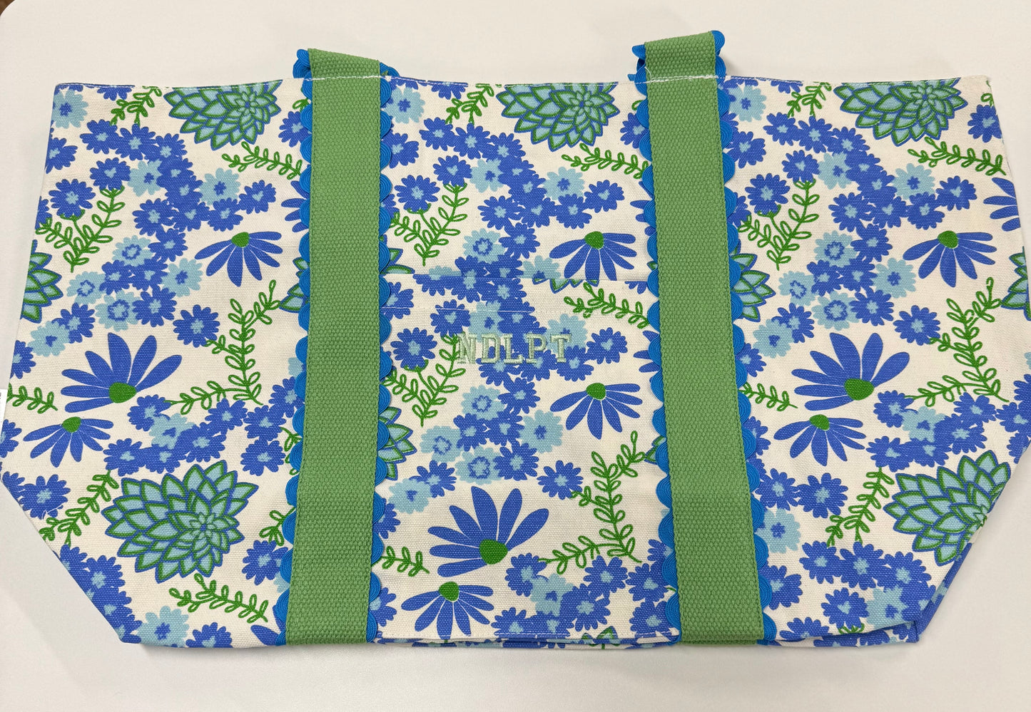 NDLPT Floral Tote Bag