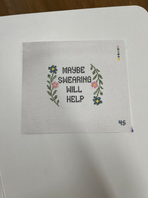 Maybe Swearing Will Help