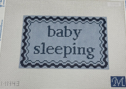 Baby Sleeping - Blue