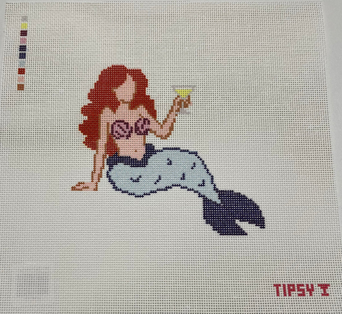 Blue Tipsy Mermaid