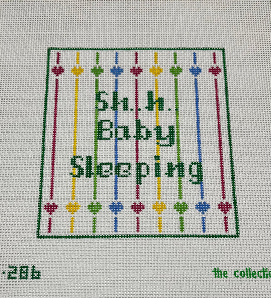 Shh Baby Sleeping - Colorful