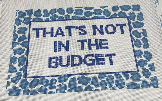 Not in the Budget