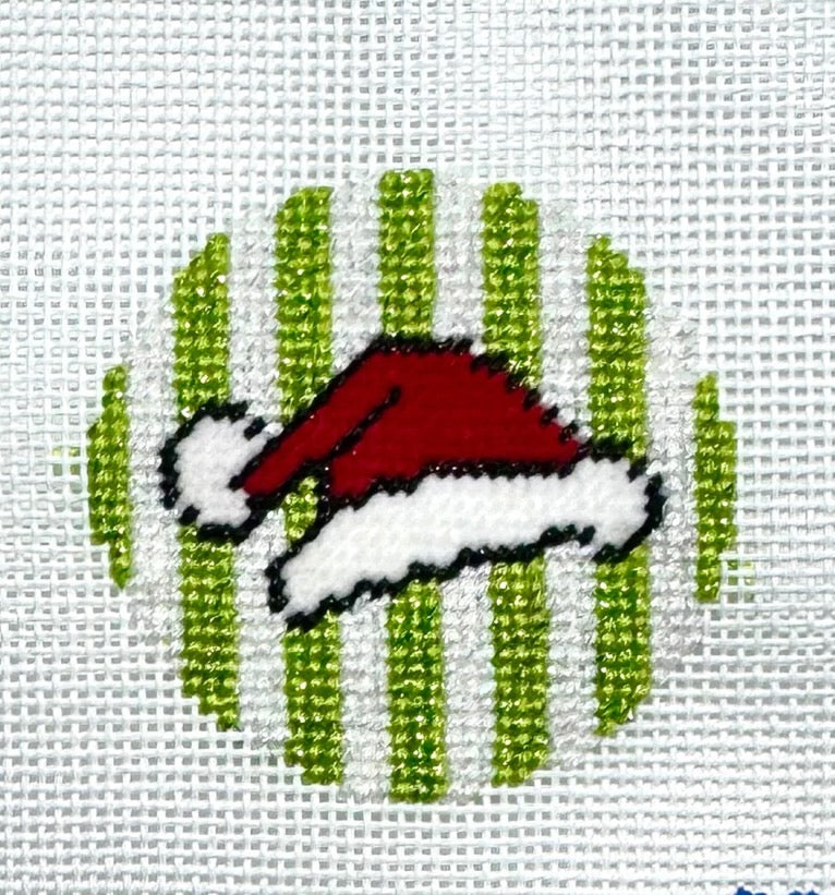 Santa Hat Bag Tag