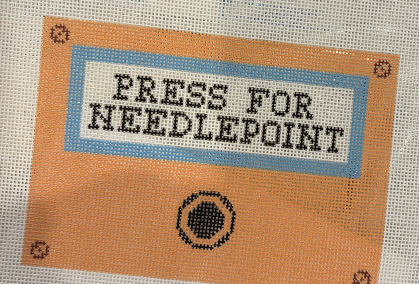 Press For Needlepoint