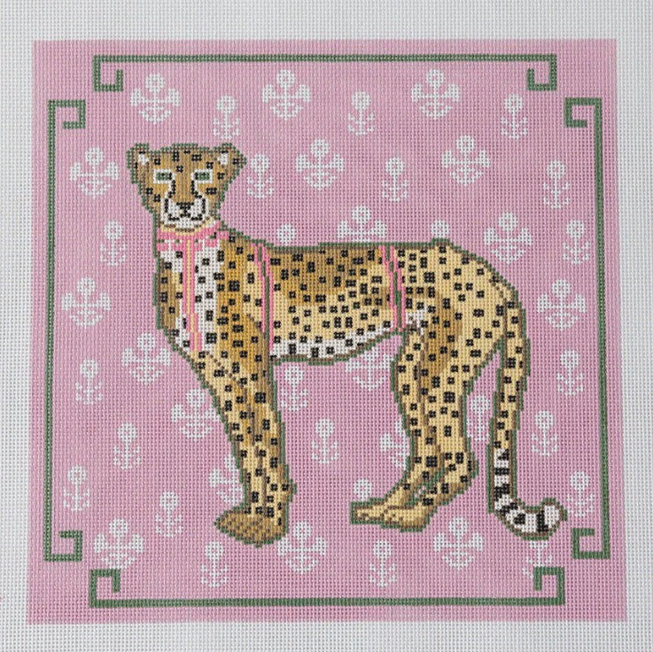 Cheetah Pillow (Lavender)