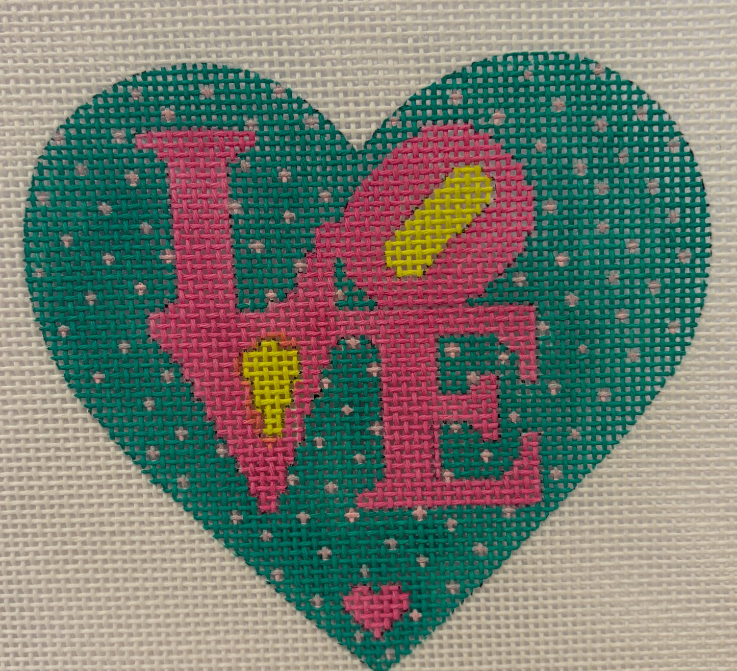 Mini Heart - Robt. Indiana Style LOVE