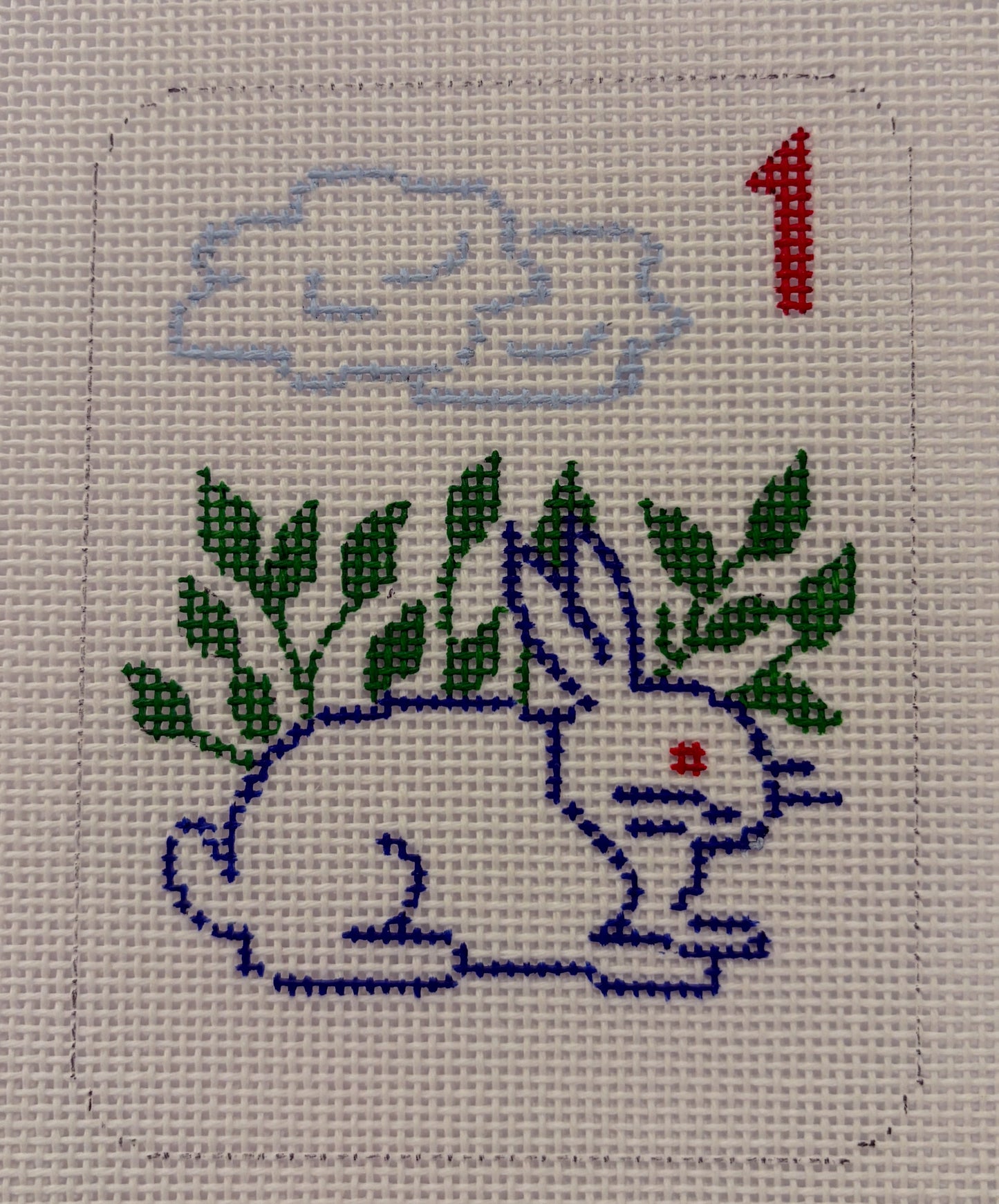 Rabbit Mahjong Tile