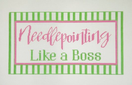 Needlepointing Like A Boss