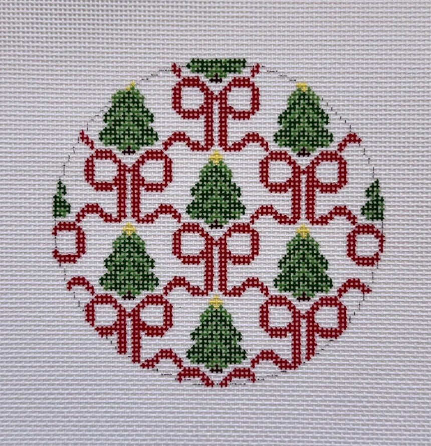 Red Bows & Tree Ornament