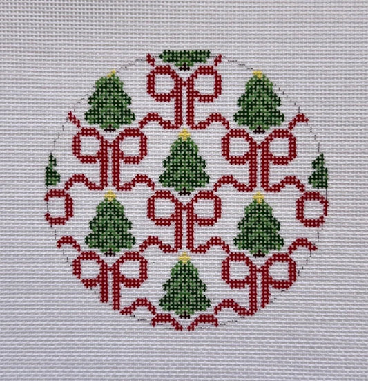 Red Bows & Tree Ornament