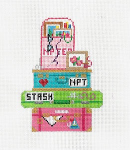 Needlepoint Luggage